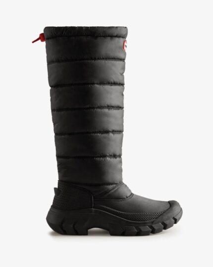 Hunter Women's Intrepid Insulated Tall Snow Boots Black