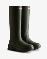Hunter Women's Killing Eve Tall Chasing Boot Olive - Image 3