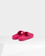 Hunter Women's Lightweight Moulded Sliders Burdock Pink - Image 5