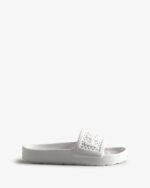 Hunter Women's Lightweight Moulded Sliders White