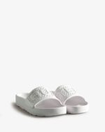 Hunter Women's Lightweight Moulded Sliders White - Image 3