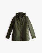 Hunter Women's Lightweight Waterproof Jacket Dark Olive