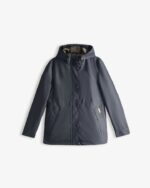 Hunter Women's Lightweight Waterproof Jacket Navy - Image 2