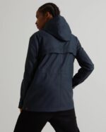Hunter Women's Lightweight Waterproof Jacket Navy - Image 5