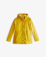 Hunter Women's Lightweight Waterproof Jacket Yellow - Image 2