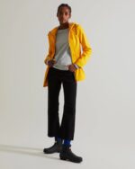 Hunter Women's Lightweight Waterproof Jacket Yellow - Image 4
