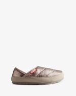 Hunter Women's Metallic Puffer Slipper Silver - Image 2