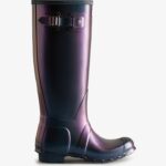 Hunter Women's Nebula Tall Rain Boots Stornoway Blue