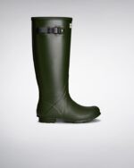 Hunter Women's Norris Field Neoprene Lined Rain Boots Vintage Green - Image 2
