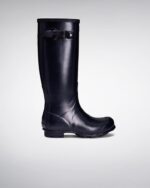 Hunter Women's Norris Field Rain Boots Navy - Image 2