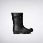 Hunter Women's Norris Field Short Rain Boots Black