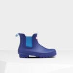 Hunter Women's Original Chelsea Boots Bitter Indigo-Polar Blue