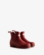 Hunter Women's Original Chelsea Boots Military Red - Image 3
