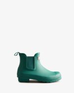 Hunter Women's Original Chelsea Boots Teal Thaw - Image 2