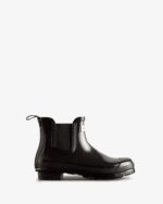 Hunter Women's Original Gloss Chelsea Boots Black - Image 2