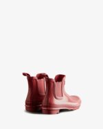 Hunter Women's Original Gloss Chelsea Boots Glenmore Rose - Image 4