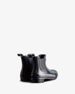 Hunter Women's Original Gloss Chelsea Boots Navy - Image 4