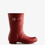 Hunter Women's Original Short Rain Boots Military Red