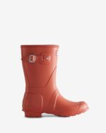 Hunter Women's Original Short Rain Boots Rorbu Rust - Image 2