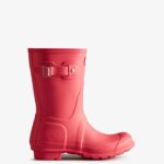 Hunter Women's Original Short Rain Boots Rowan Pink