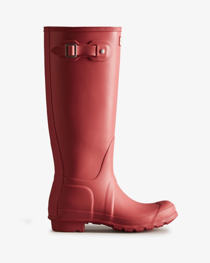 hunter_womens_original_tall_rain_boots_glenmore_rose.jpg Hunter Women's Original Tall Rain Boots Glenmore Rose - Image 1
