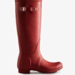 Hunter Women's Original Tall Rain Boots Military Red