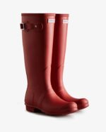 Hunter Women's Original Tall Rain Boots Military Red - Image 3