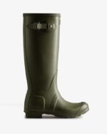 Hunter Women's Original Tall Rain Boots Olive Leaf - Image 2