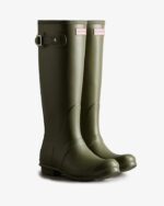 Hunter Women's Original Tall Rain Boots Olive Leaf - Image 3