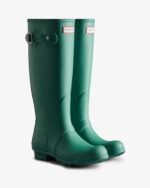 Hunter Women's Original Tall Rain Boots Teal Thaw - Image 3
