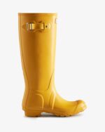 Hunter Women's Original Tall Rain Boots Yellow - Image 2