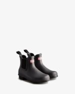 Hunter Women's Original Two Tone Chelsea Boots Black Ice-Black - Image 3