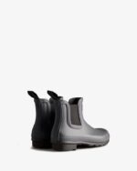 Hunter Women's Original Two Tone Chelsea Boots Black Ice-Black - Image 4