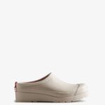 Hunter Women's Play Clogs Cast Pale Grey