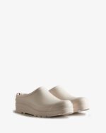 Hunter Women's Play Clogs Cast Pale Grey - Image 3