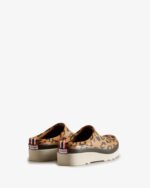 Hunter Women's Play Hybrid Leopard Print Clogs Black-Cast - Image 4