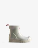 Hunter Women's Play Short Nebula Rain Boots Silver - Image 2