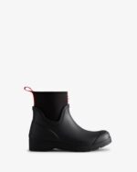 Hunter Women's Play Short Neoprene Rain Boots Black - Image 2