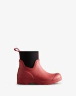 Hunter Women's Play Short Neoprene Rain Boots Glenmore Rose - Image 2