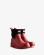 Hunter Women's Play Short Neoprene Rain Boots Glenmore Rose - Image 3