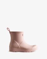 Hunter Women's Play Short Rain Boots Azalea Pink - Image 2