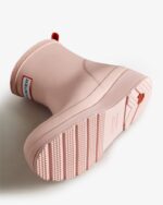 Hunter Women's Play Short Rain Boots Azalea Pink - Image 5
