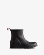 Hunter Women's Play Short Rain Boots Black