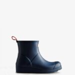 Hunter Women's Play Short Rain Boots Kerhuelen Navy