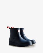 Hunter Women's Play Short Rain Boots Kerhuelen Navy - Image 3