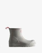 Hunter Women's Play Short Rain Boots Zinc Grey