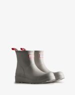 Hunter Women's Play Short Rain Boots Zinc Grey - Image 3