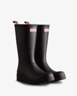 Hunter Women's Play Tall Rain Boots Black - Image 3
