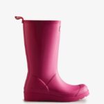 Hunter Women's Play Tall Rain Boots Prismatic Pink