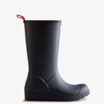 Hunter Women's Play Tall Rain Boots Valtameri Blue